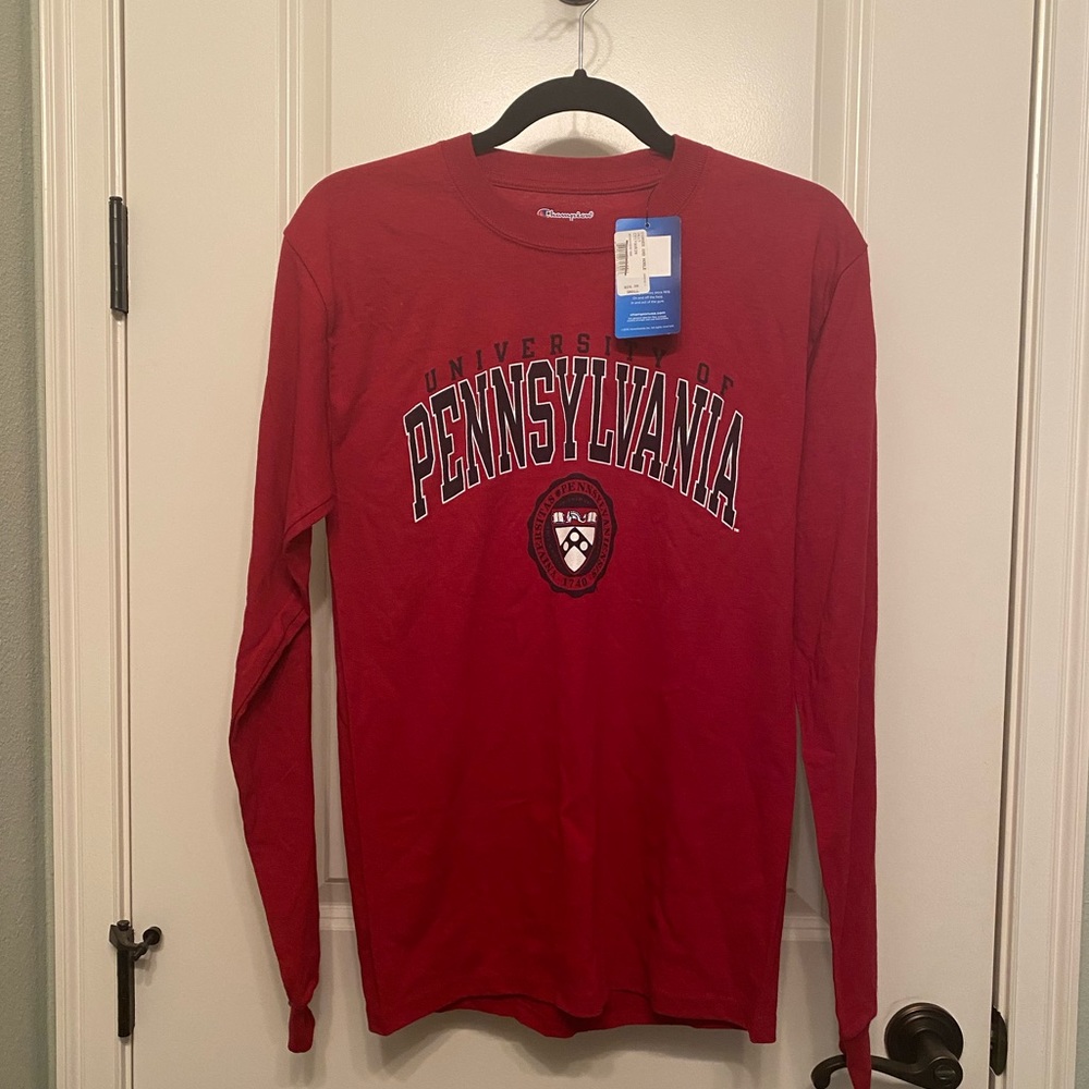 UPenn Long Sleeve Champion Tee